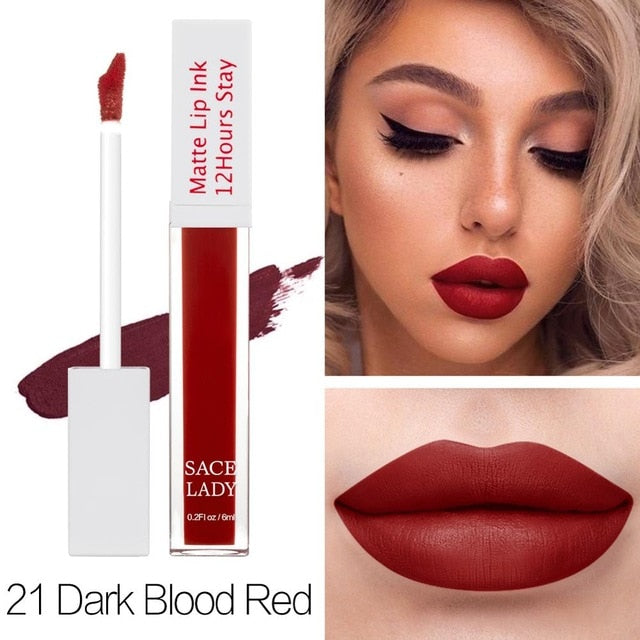 Matte Lipstick Makeup 23 Color - The MAYZ