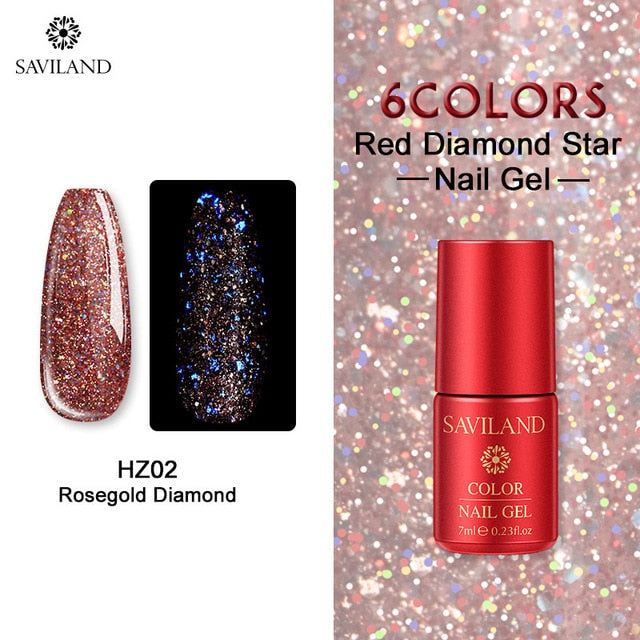 Glow In The Dark Star Gel Nail Varnish - The MAYZ