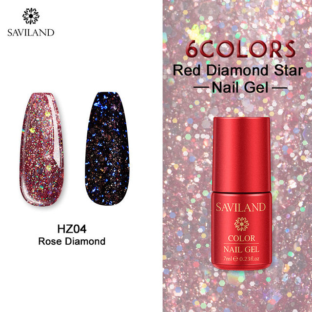 Glow In The Dark Star Gel Nail Varnish - The MAYZ