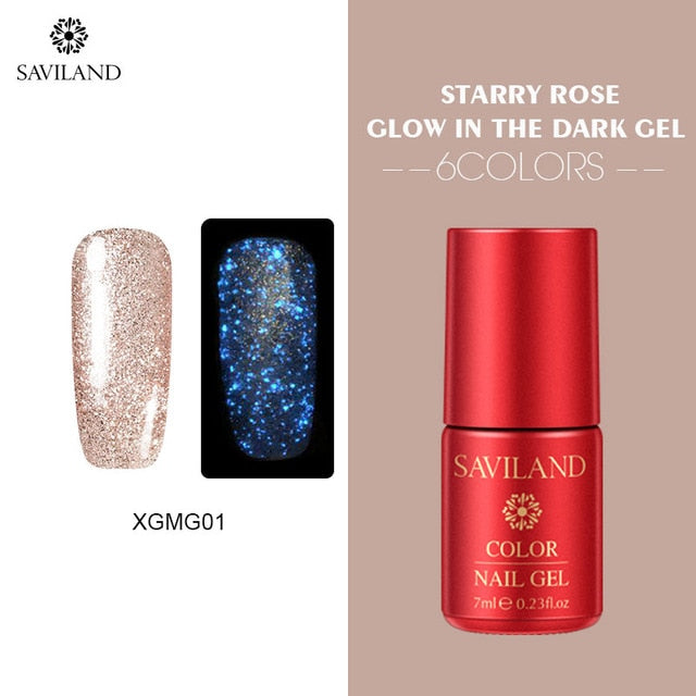 Glow In The Dark Star Gel Nail Varnish - The MAYZ