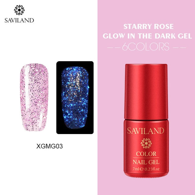 Glow In The Dark Star Gel Nail Varnish - The MAYZ