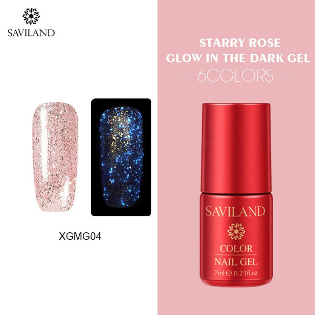 Glow In The Dark Star Gel Nail Varnish - The MAYZ