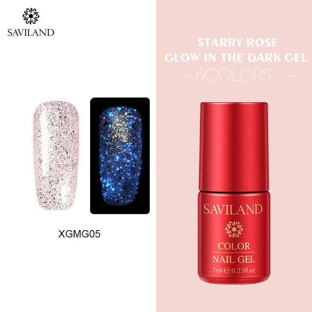 Glow In The Dark Star Gel Nail Varnish - The MAYZ