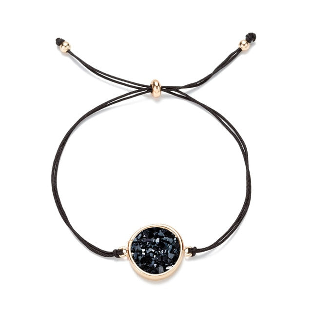 Nature Stone Bracelet Big drusy - The MAYZ