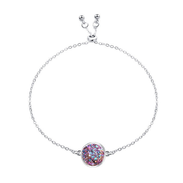 Nature Stone Bracelet Big drusy - The MAYZ