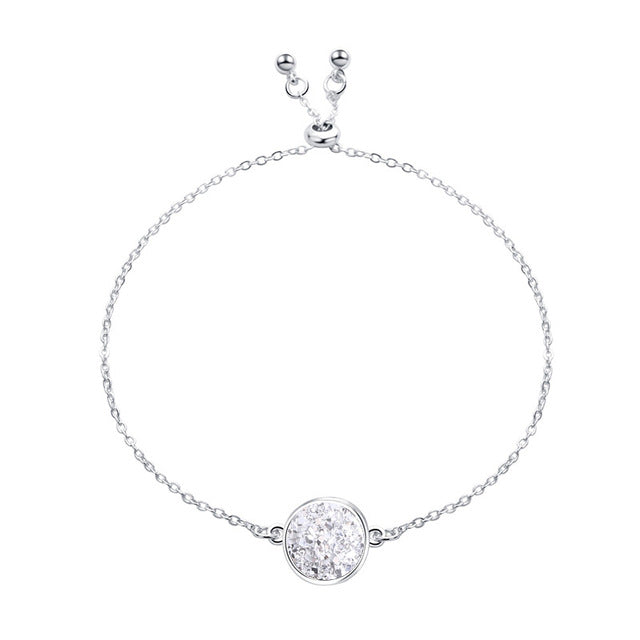 Nature Stone Bracelet Big drusy - The MAYZ