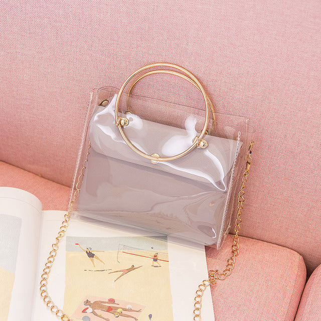 Luxury Handbag Bucket Transparent - The MAYZ
