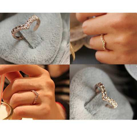 V Finger Ring For Women - The MAYZ
