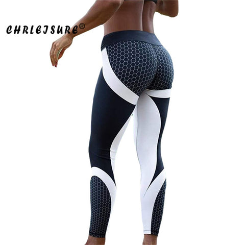 Fitness Legging Geometric digital printing - The MAYZ