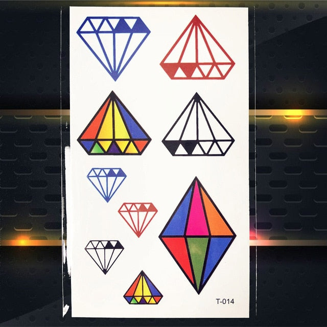 Flower Black Geometry Tattoo - The MAYZ