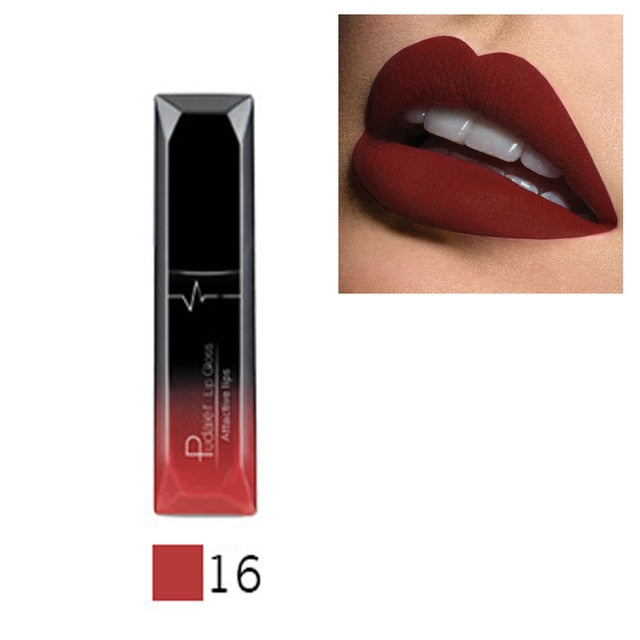21 Color Liquid Lipstick Waterproof Mate - The MAYZ