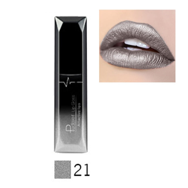 21 Color Liquid Lipstick Waterproof Mate - The MAYZ