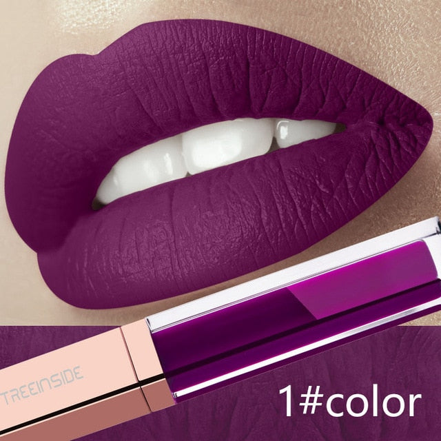 24 Color Make Up Liquid Lipstick Waterproof Mate - The MAYZ