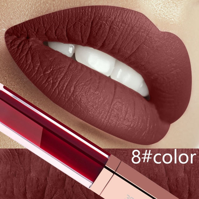 24 Color Make Up Liquid Lipstick Waterproof Mate - The MAYZ