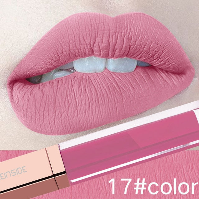 24 Color Make Up Liquid Lipstick Waterproof Mate - The MAYZ