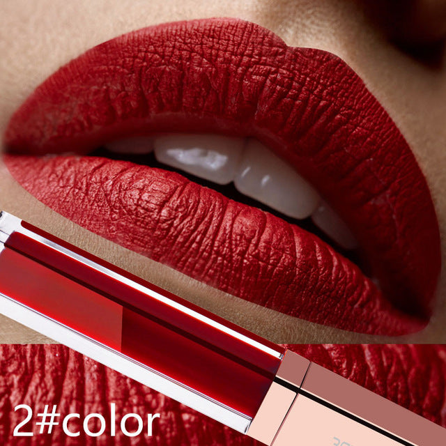 24 Color Make Up Liquid Lipstick Waterproof Mate - The MAYZ