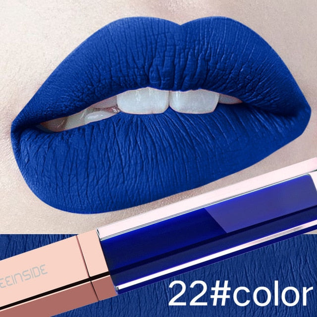 24 Color Make Up Liquid Lipstick Waterproof Mate - The MAYZ