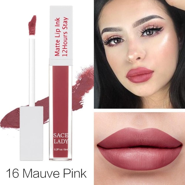 Matte Lipstick Makeup 23 Color - The MAYZ