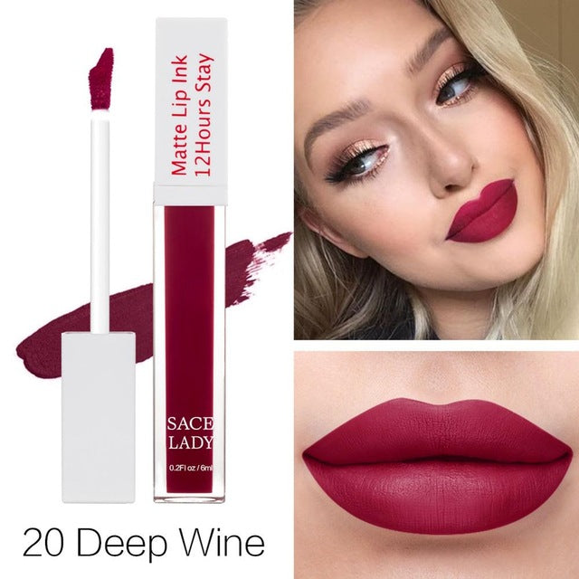 Matte Lipstick Makeup 23 Color - The MAYZ