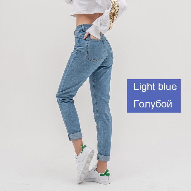 Jeans with high waist push up - The MAYZ