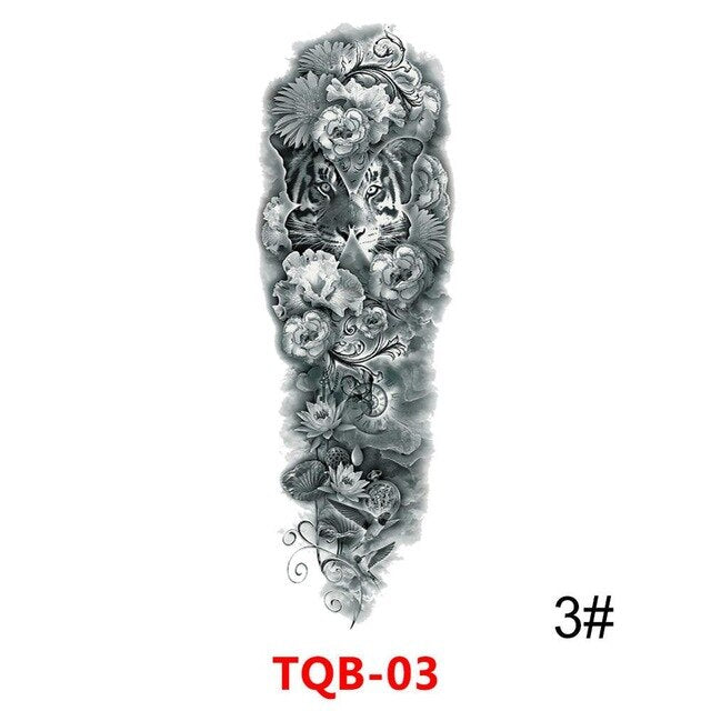 Sexy Skull Body Art Waterproof Tattoo - The MAYZ