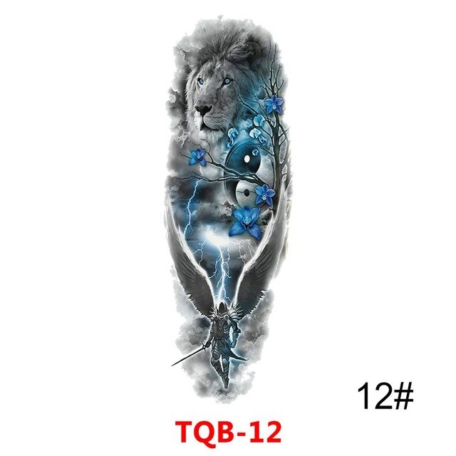 Sexy Skull Body Art Waterproof Tattoo - The MAYZ