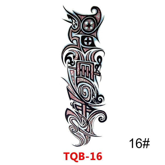 Sexy Skull Body Art Waterproof Tattoo - The MAYZ