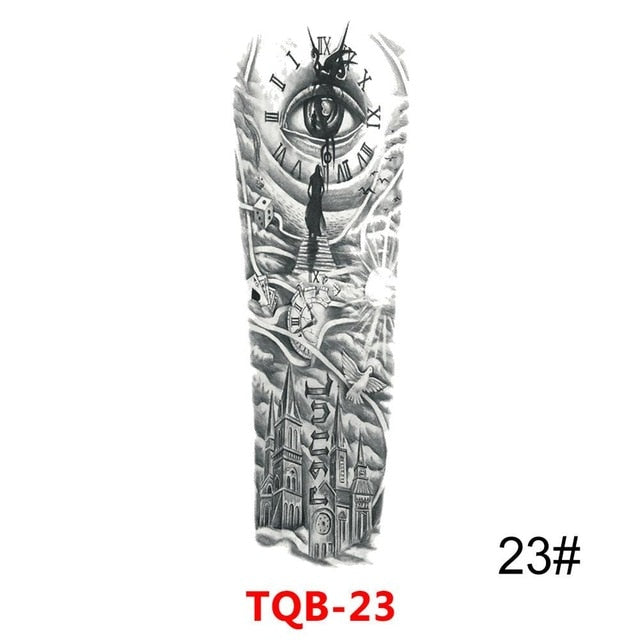 Sexy Skull Body Art Waterproof Tattoo - The MAYZ