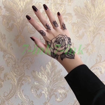 Waterproof Temporary tatoo Hand Painted - The MAYZ