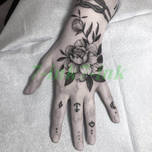 Waterproof Temporary tatoo Hand Painted - The MAYZ