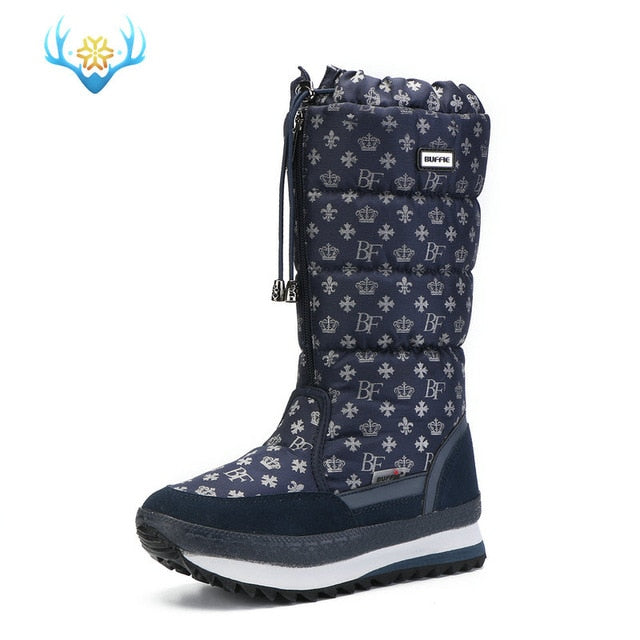 High Women Snow Boots - The MAYZ