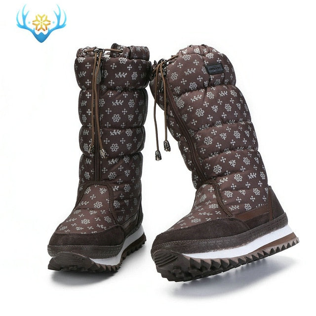High Women Snow Boots - The MAYZ