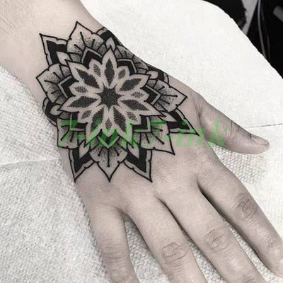 Waterproof Temporary tatoo Hand Painted - The MAYZ
