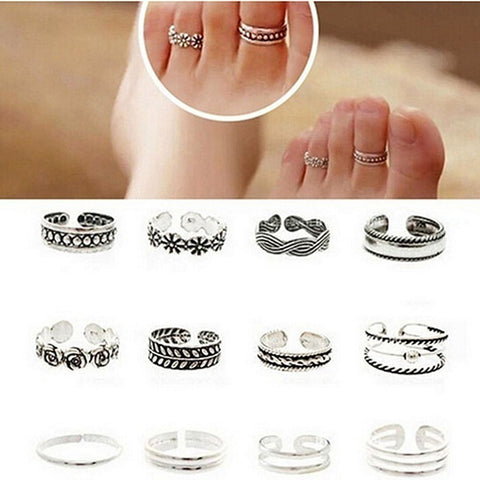 Vintage Ring Set Sexy Open Foot Rings - The MAYZ