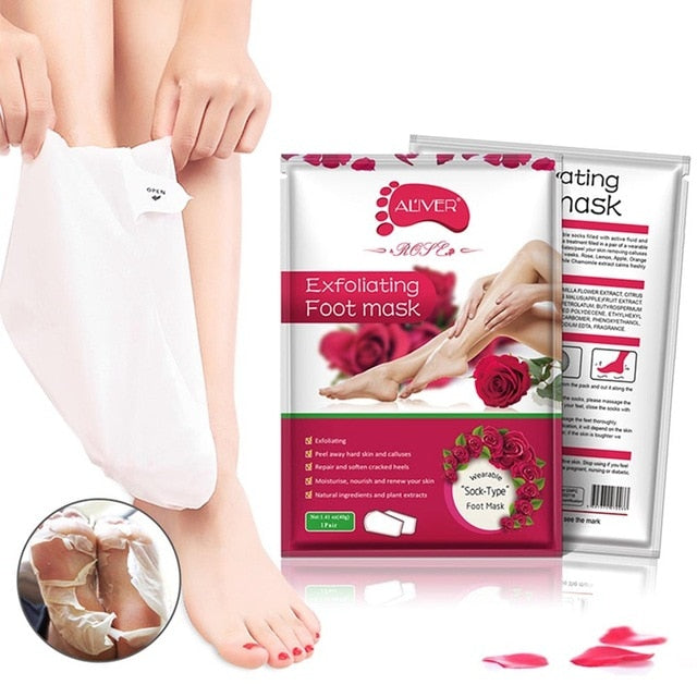 Foot Mask Socks For Pedicure And Dead Skin Removal - The MAYZ