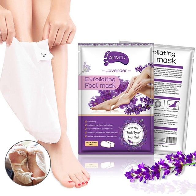 Foot Mask Socks For Pedicure And Dead Skin Removal - The MAYZ