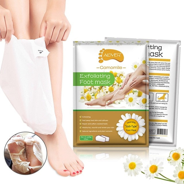 Foot Mask Socks For Pedicure And Dead Skin Removal - The MAYZ