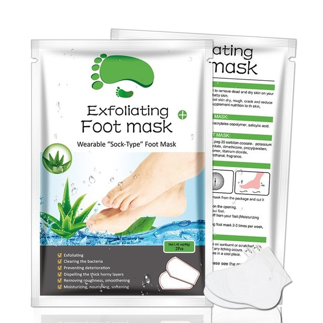 Foot Mask Socks For Pedicure And Dead Skin Removal - The MAYZ
