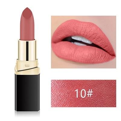 MISS ROSE Lipstick Matte Waterproof Make Up Long Lasting - The MAYZ