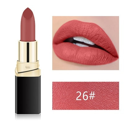 MISS ROSE Lipstick Matte Waterproof Make Up Long Lasting - The MAYZ