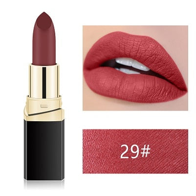 MISS ROSE Lipstick Matte Waterproof Make Up Long Lasting - The MAYZ