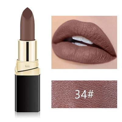 MISS ROSE Lipstick Matte Waterproof Make Up Long Lasting - The MAYZ