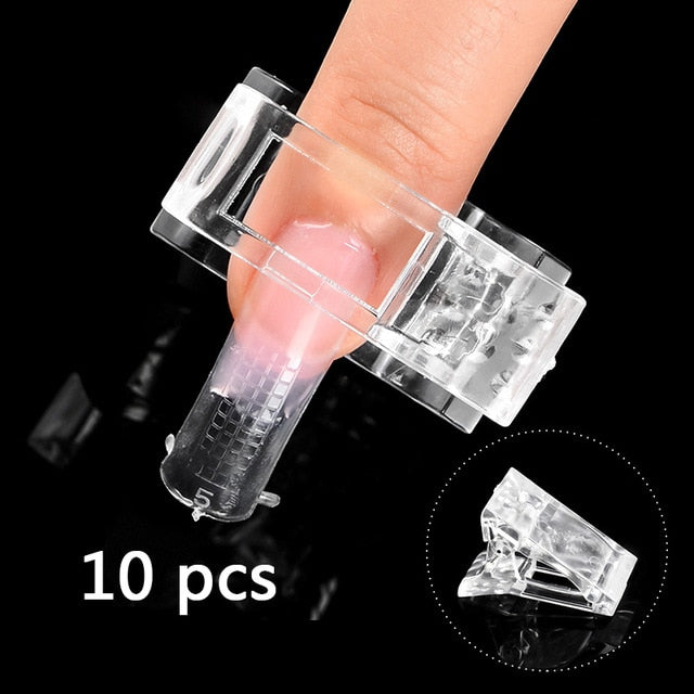 False Nail Tips Extension Forms Acrylic UV Gel Quick Building Mold Nail - The MAYZ